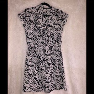 BCBG printed dress
